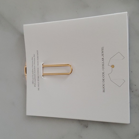 New never used DIOR bookmark bundle Christian Dior Paris Heart & J'adore gold - Picture 9 of 9